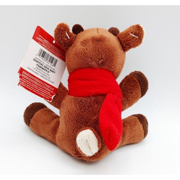 Rudolph the Red Nosed Reindeer Singing Musical Stuffed Plush 6" Tested Works - Picture 3 of 5